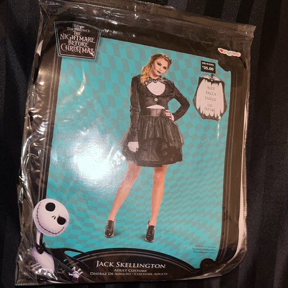 Other - Jack Skellington Adult size large NWT The Night Before Christmas Costume